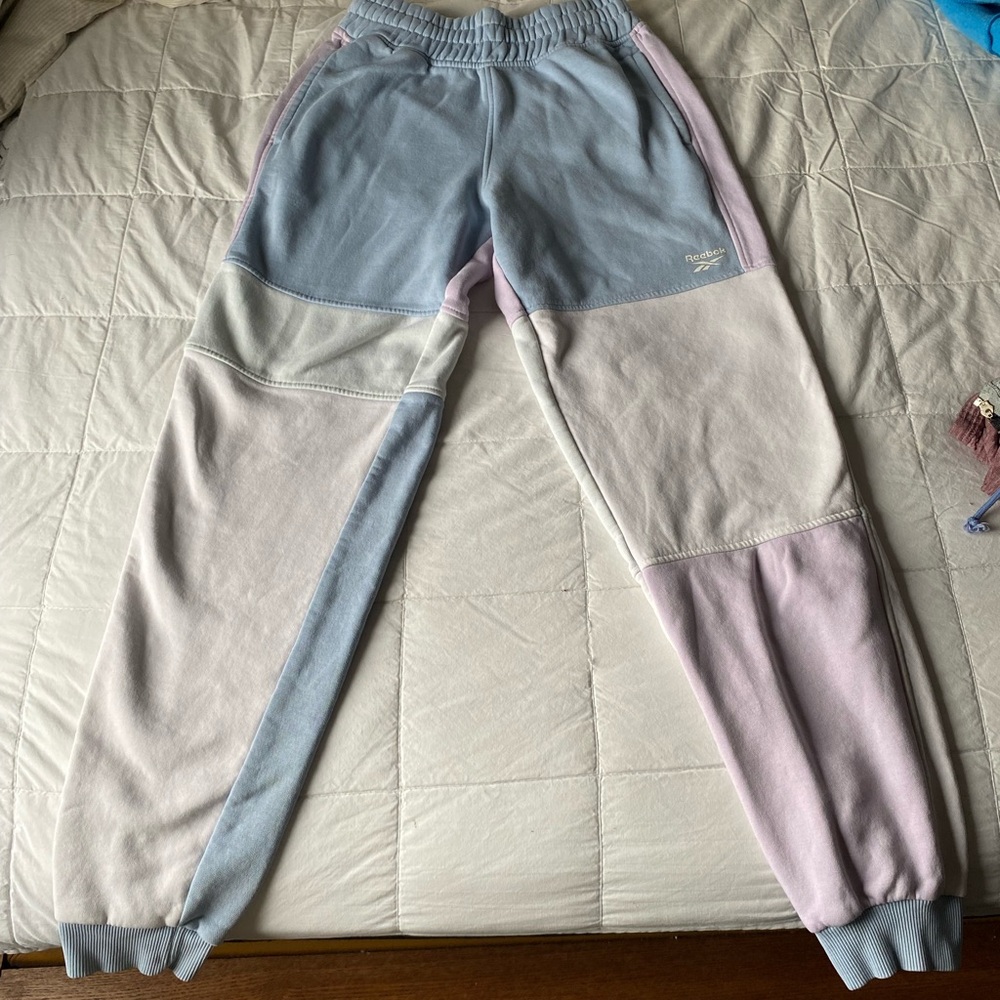 Reebok Colour Block Sweatpants Small